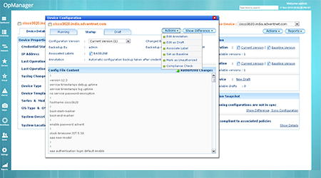 Network Configuration Management